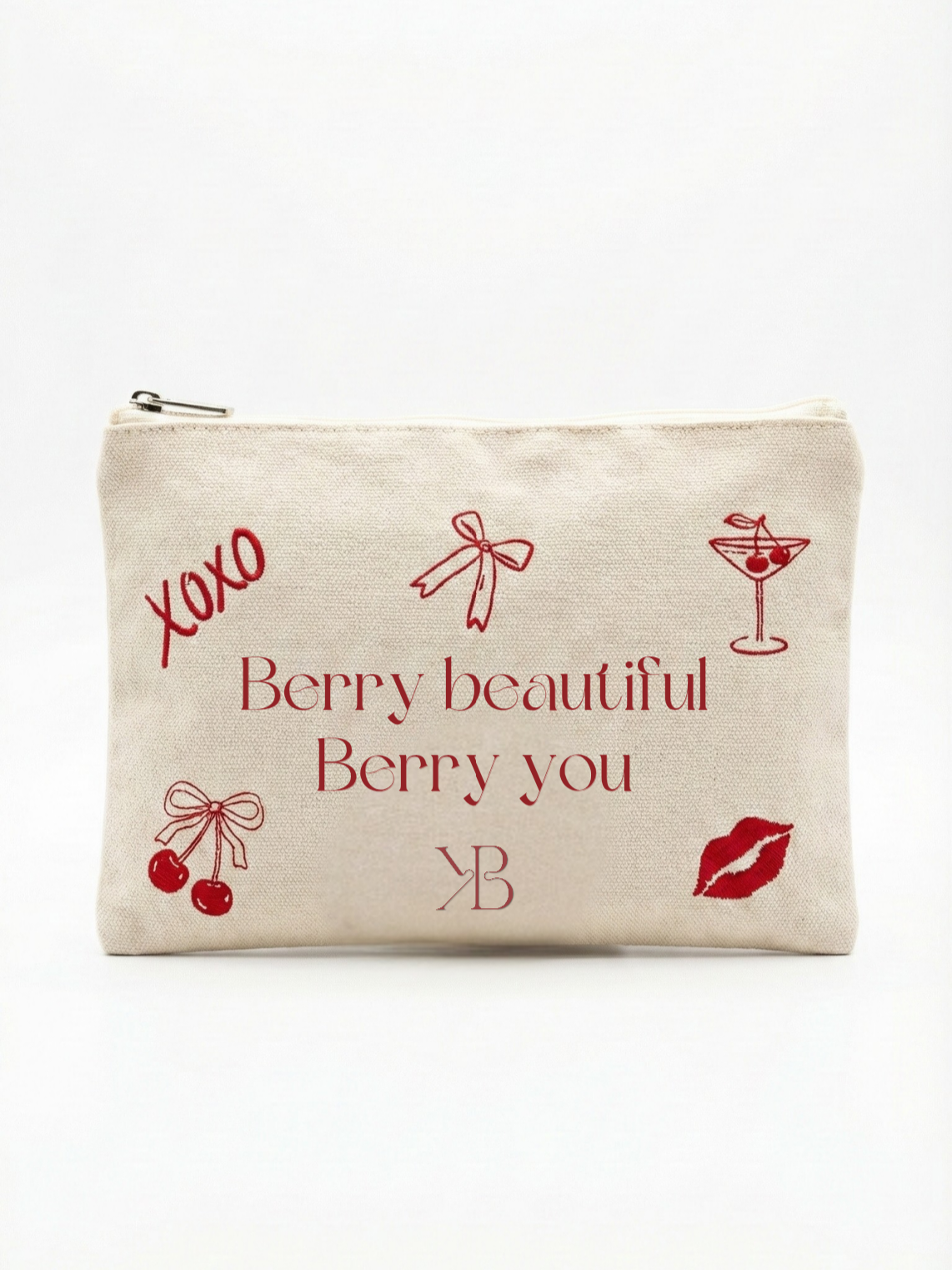 Berrykissed Makeup Pouch